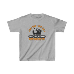 Girls Like Witches And Halloween  - Kids Heavy Cotton™ Tee
