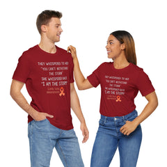 LIMB LOSS AWARENESS,  I  Am The Storm - Graphic Unisex T Shirt