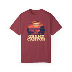 Grand Canyon National Park Graphic, Comfort Colors Soft Relaxed Fit Unisex Garment-Dyed T-shirt