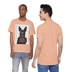 K9 Mugshot Personalized with your Dog T-Shirt
