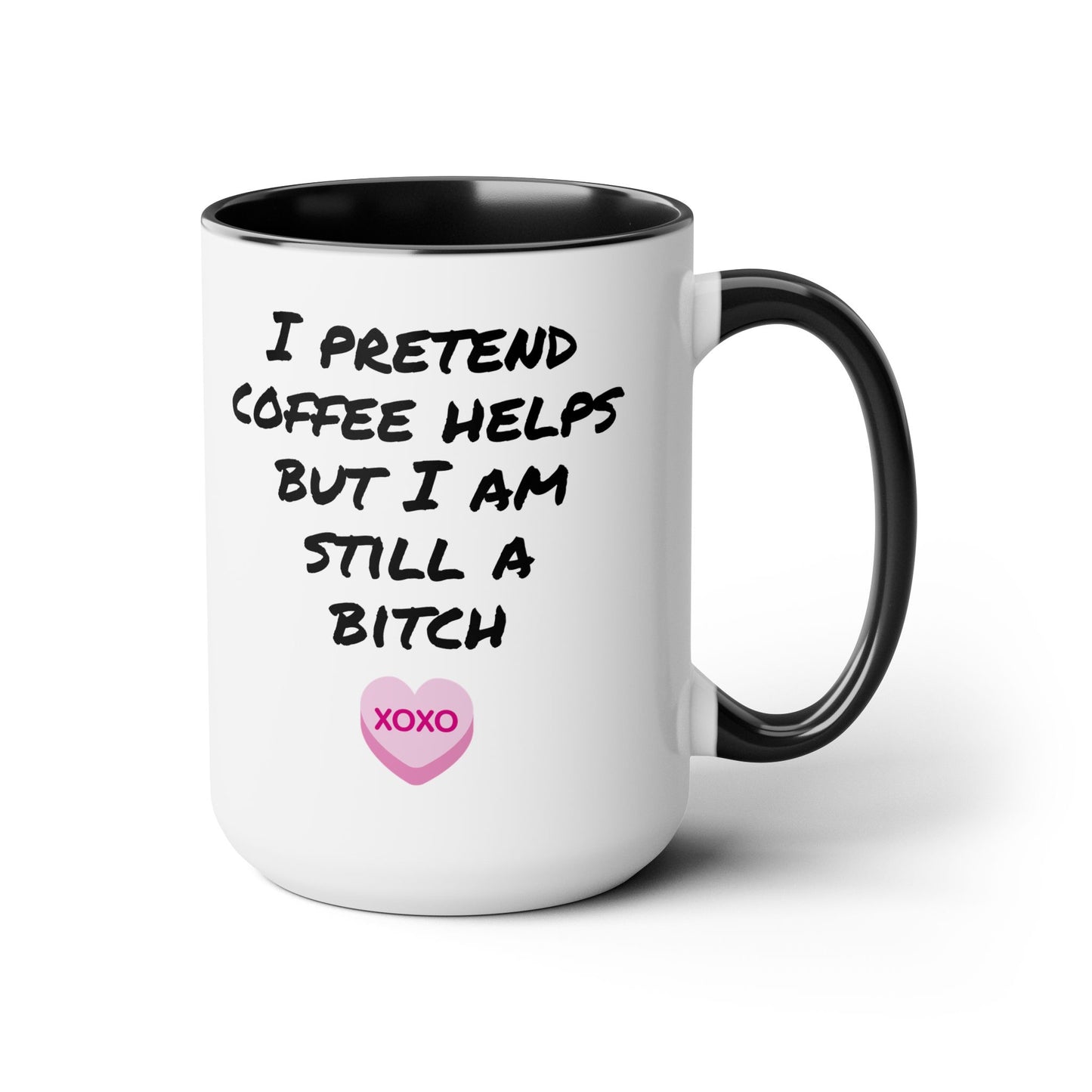 Sassy coffee mug - Two-tone 15oz mug