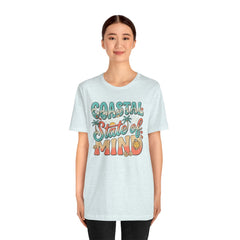 Coastal State of Mind Tee — Retro Beach Graphic T-Shirt