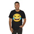 Emoji Whos Laughing - Graphic Unisex Jersey Short Sleeve Tee