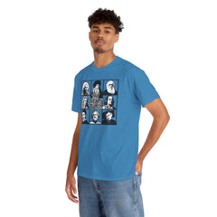 The Brainy Bunch Tee — Vintage Scientist Portraits Graphic T-Shirt