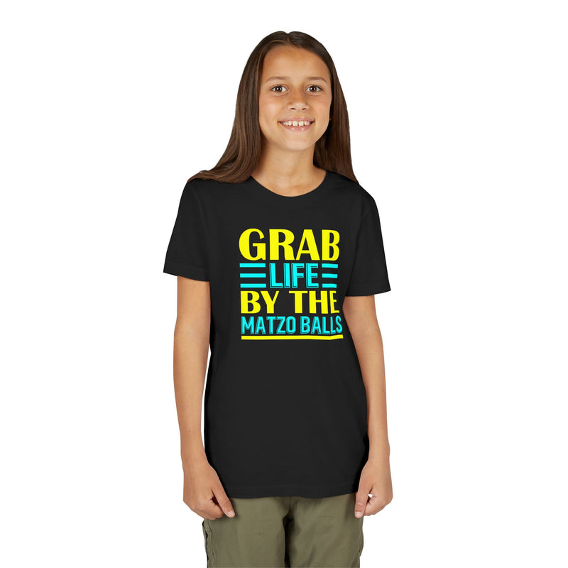 Funny Passover Matzo Balls Quote Youth Short Sleeve Tee