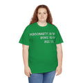 Personality, Looks, Fingers Count - Unisex Heavy Cotton Tee / Prosthetic Humor / One Leg / One Arm / Missing Fingers