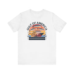 Gulf of USA Courtesy of 47 Graphic Unisex Jersey Tee