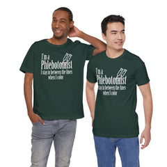 Phlebotomist Humor Tee, Funny Medical Shirt, Nurse Gift, Blood Tech Wear, Cute Phlebotomy Humor, Healthcare Apparel