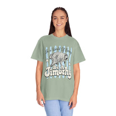 Be A Timothy T-Shirt — Retro Raccoon Graphic Tee ("In a World of Boring")