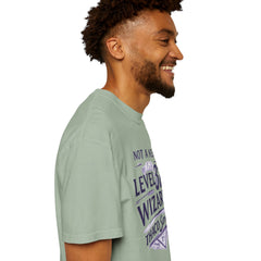 Level 37 Wizard T-Shirt — "Not a Nerd" THAC0 Survivor D&D Gamer Tee