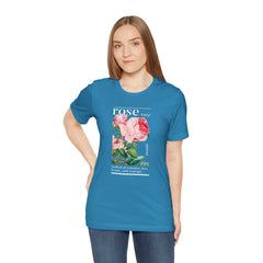 Rose Definition Unisex Tee - Symbol Of Romance, Love, Beauty And Courage
