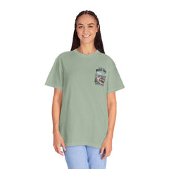 Where the Road Ends Long Island Unisex Garment-Dyed T-shirt
