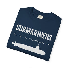 Submariners T‑Shirt — “Beneath the Waves Above the Rest” Navy Crew Tee