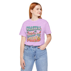 Coastal State of Mind Tee — Retro Beach Graphic T-Shirt