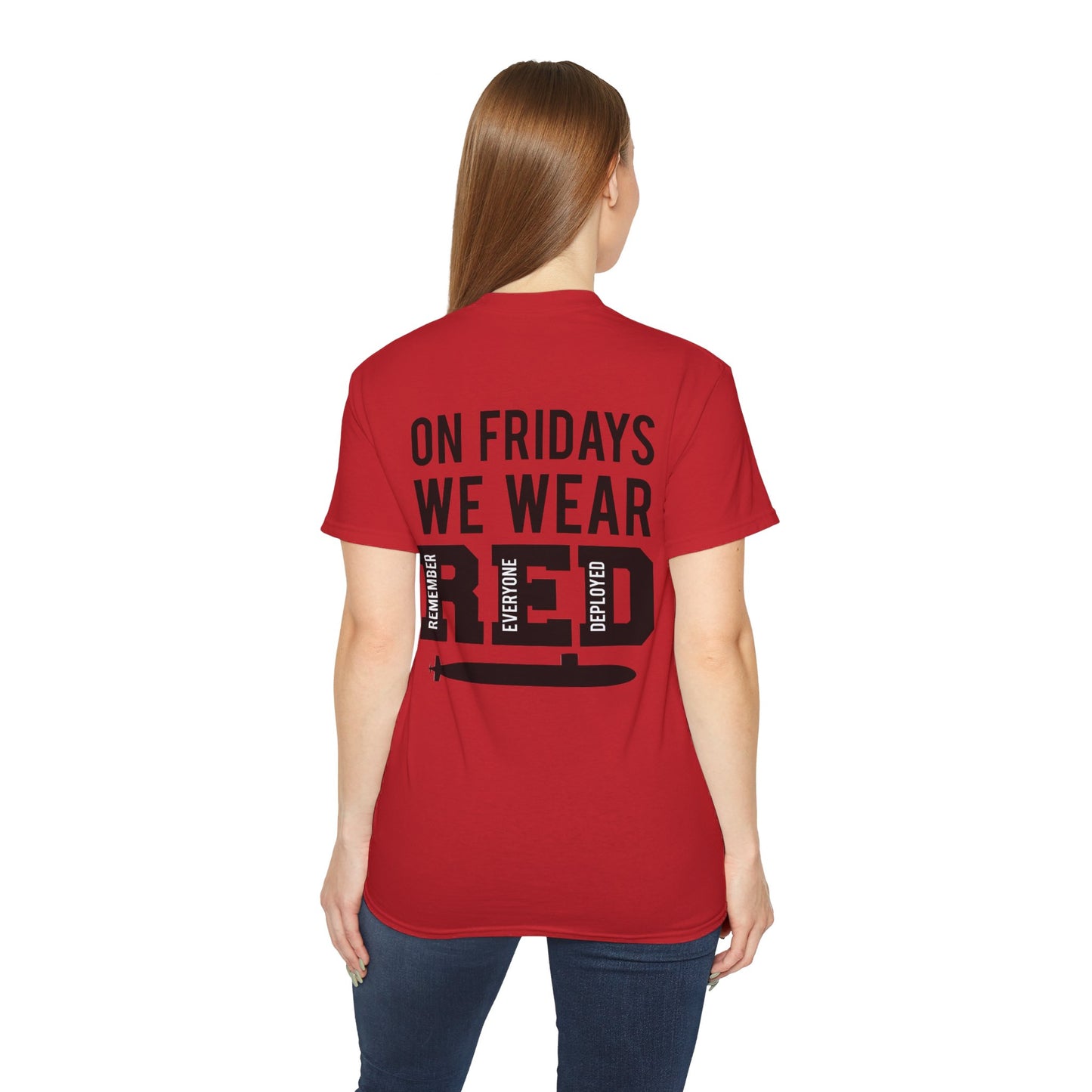 USN Submarine Veteran Red Friday Shirt