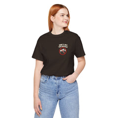 Montana Rules Tee - “3 Things You Don’t Do in Montana: Don’t Pet the Buffalo, Outdrink Canadians, Mess with Cowboy Music”
