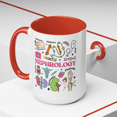 Nephrology Coffee Mug - Perfect Gift for Medical Professionals and Students, Stemmed Coffee Cup, Healthcare Appreciation, Unique Coffee Mug
