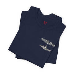 Trident Boomer Unisex Jersey Short Sleeve Tee - I'm a Boomer Who Served on a Boomer Graphic Design