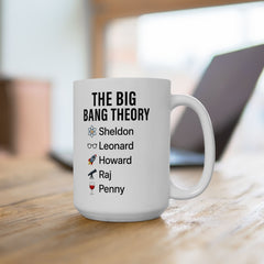 Fun Big Bang Theory Ceramic Mug, Scientist Gift, Unique Fan Gift