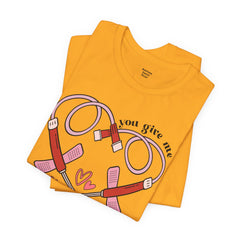 Phlebotomist Heart Butterflies Tee