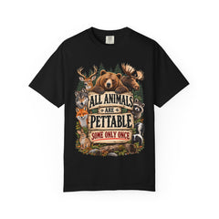 All Animals Are Pettable T-Shirt – Funny Animal Lover Wildlife Design