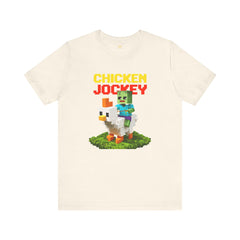 Video Game Chicken Jockey Tee - Unisex Short Sleeve T-Shirt