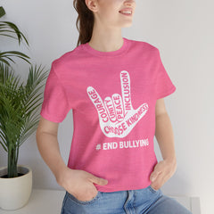Anti Bullying, Choose Kindness  - Graphic Unisex Jersey Short Sleeve Tee