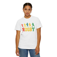 Rugby Players Rainbow Graphic T-Shirt