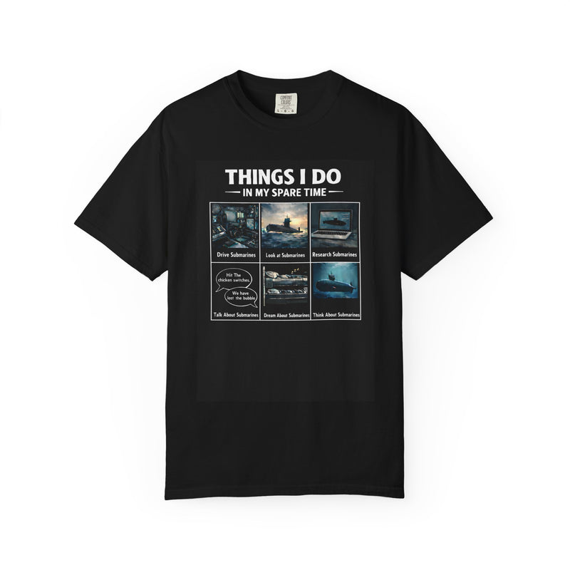 Submarine Lovers T-Shirt — Things I Do In My Spare Time
