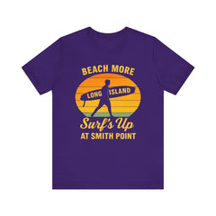 Smiths Point Beach Vibes Unisex Tee - Surf's Up Long Island | Summer Shirt