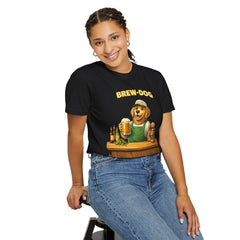 Golden Retriever Brewer Beer T-Shirt — Cute Brew-Dog Graphic Tee