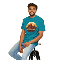 Capitol Reef National Park Graphic, Comfort Colors Soft Relaxed Fit Unisex Garment-Dyed T-shirt