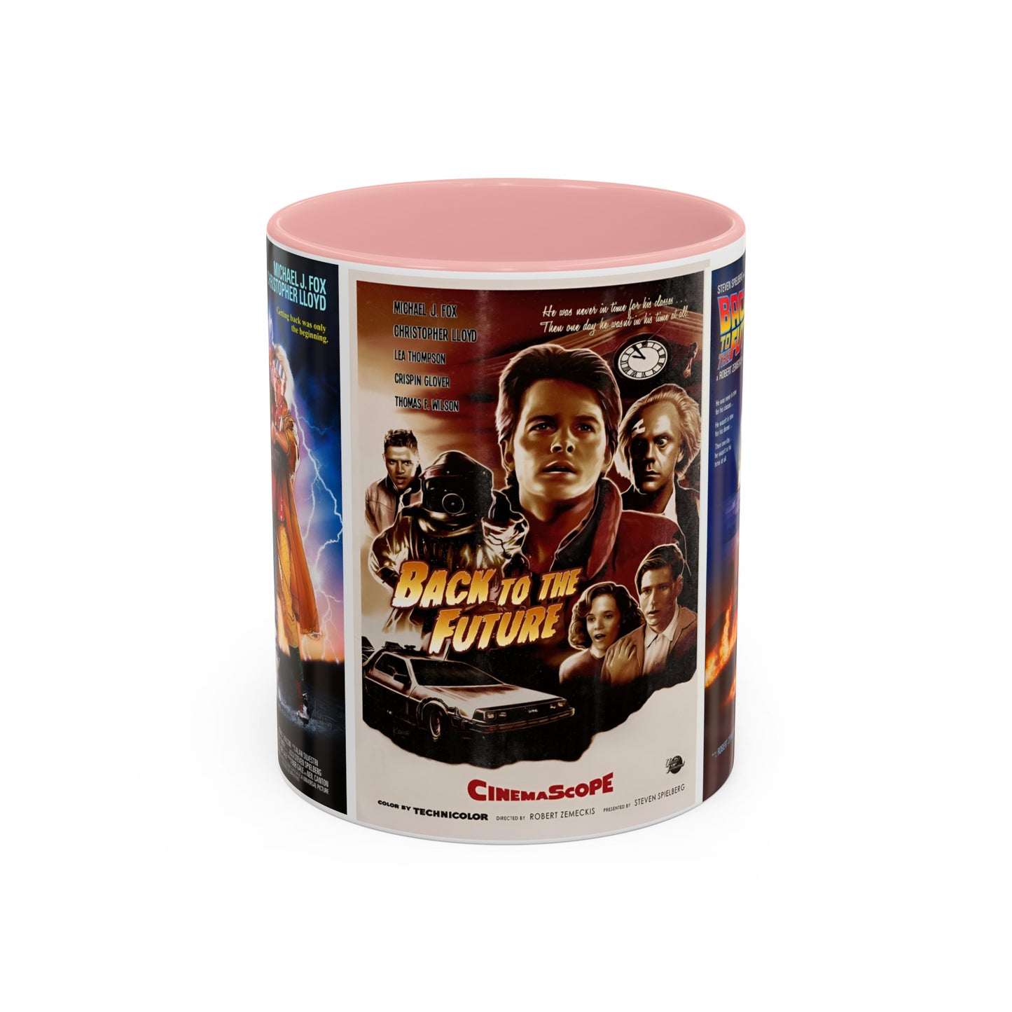 Back To The Future, 3 Movie Poster Mug, 11 oz, 15oz