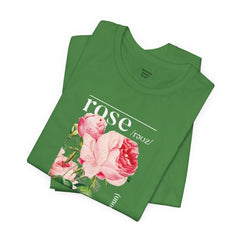 Rose Definition Unisex Tee - Symbol Of Romance, Love, Beauty And Courage