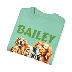 Comfort Colors Dog TShirt,Gift For Him,Use Your Own Dog Pictures,Dogs Name Tee,Gift For Her,Personalized Pet Shirt,Dog Lover Tee,Womens Tee