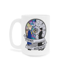 Wednesday Addams - Ceramic Mugs (11oz\15oz\20oz) | Pop Culture | Addams Family | Fan Gift | Gift For Her | Gothic Style Mug | Creepy Comedy