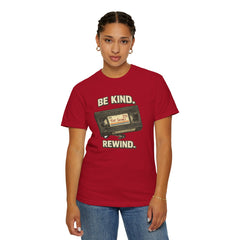 Be Kind Rewind Cassette T-Shirt — Retro 80s Vintage Tape Tee