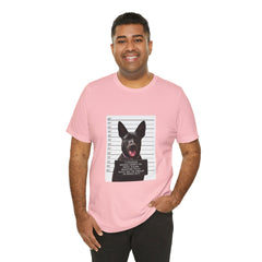 K9 Mugshot Personalized with your Dog T-Shirt