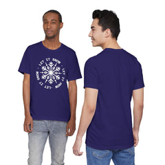 Let It Snow Snowflake T-Shirt — Christmas Winter Tee