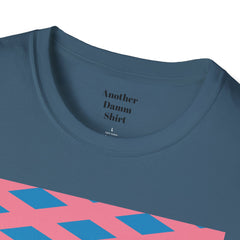 Dope Pop Art Girl Unisex Softstyle T-Shirt