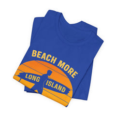 Camp Hero Beach Vibes Unisex Tee - Surf's Up Long Island | Summer Shirt