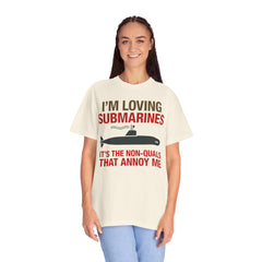 Submarine Lover T-Shirt, Nautical Tee, Gift for Submarine Fans, Funny Graphic Shirt, Summer Casual Wear