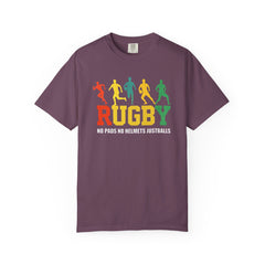 Rugby Players Rainbow Graphic T-Shirt
