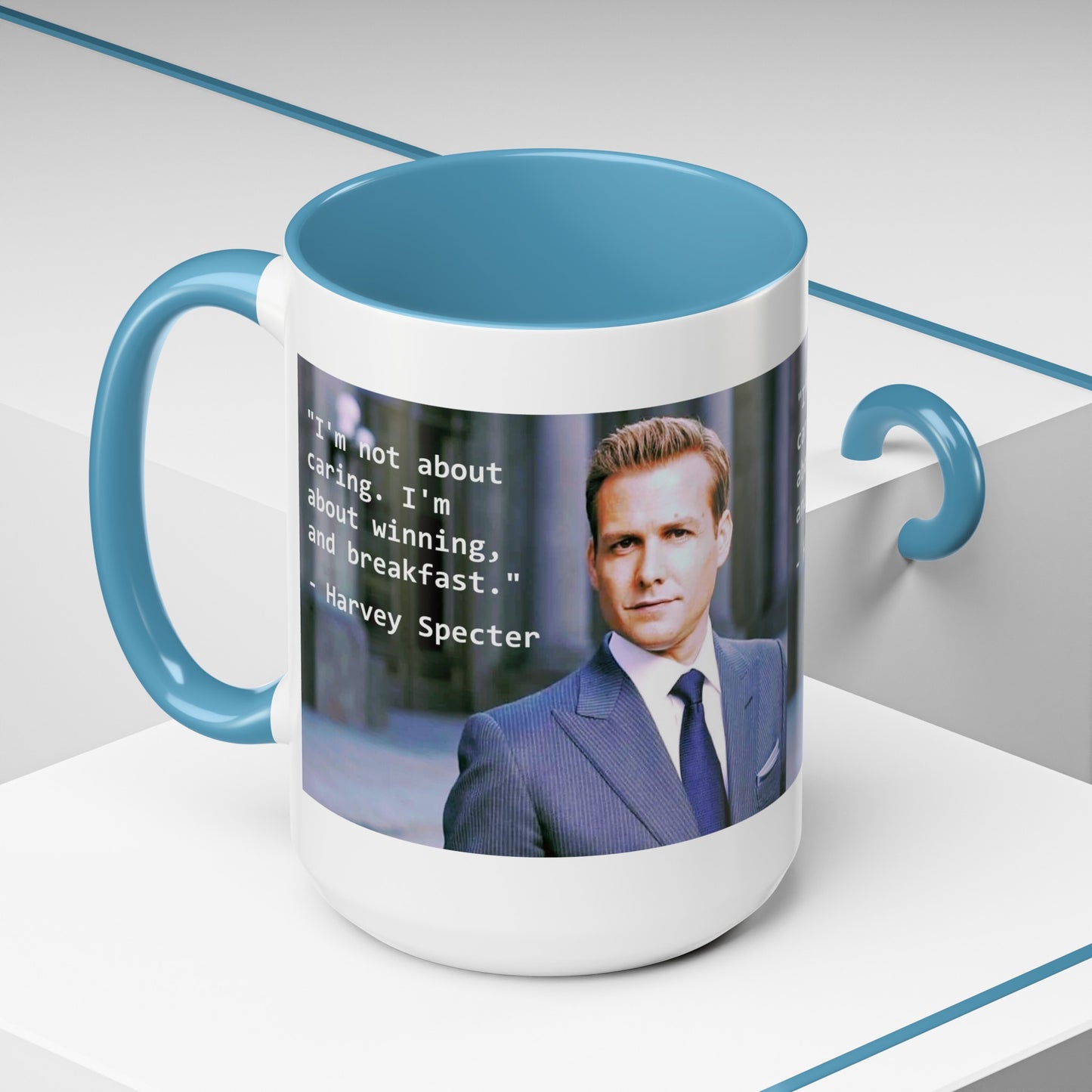 Harvey Specter Suits Mug: Inspirational TV Quote, 11-15oz