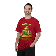 Golden Retriever Brewer Beer T-Shirt — Cute Brew-Dog Graphic Tee