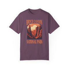 Bryce Canyon National Park Graphic, Comfort Colors Soft Relaxed Fit Unisex Garment-Dyed T-shirt