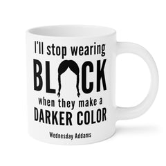 Wednesday Addams - Ceramic Mugs (11oz\15oz\20oz) | Pop Culture | Addams Family | Fan Gift | Gift For Her | Gothic Style Mug | Creepy Comedy