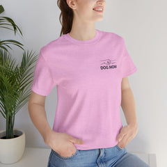 Dog Mom T-Shirt — Personalized Your Dog Image  Tee (Custom Name)