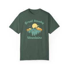 Great Smoky National Park National Park Graphic, Comfort Colors Soft Relaxed Fit Unisex Garment-Dyed T-shirt