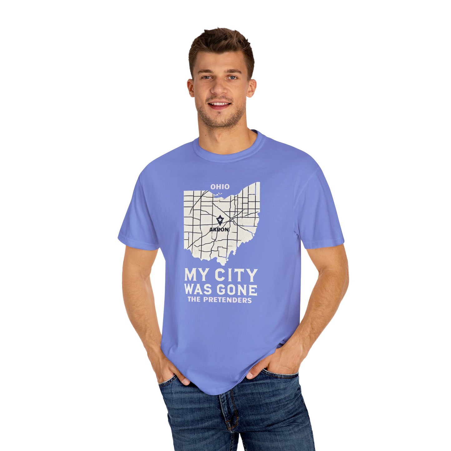 My City Was Gone The Pretenders Graphic Comfort Colors Unisex Garment Dyed T-shirt